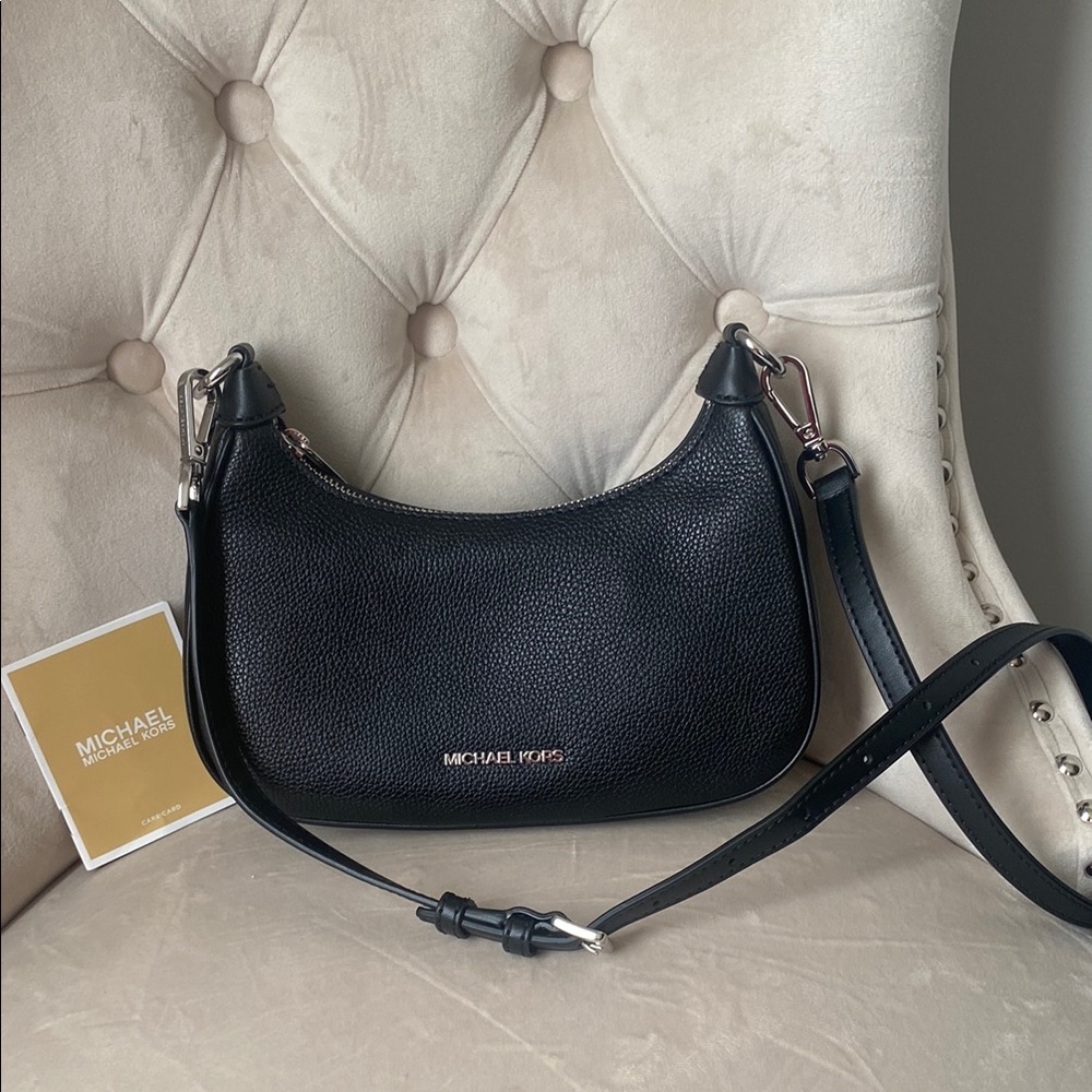 Michael Kors Black Leather Women's Bag